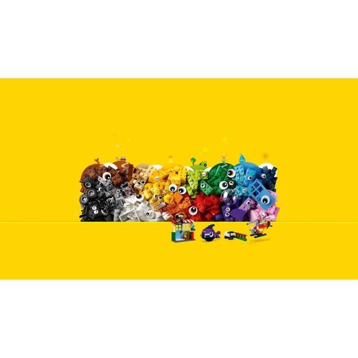 LEGO® 4+ Classic 11003 De doos met stenen en ogen
