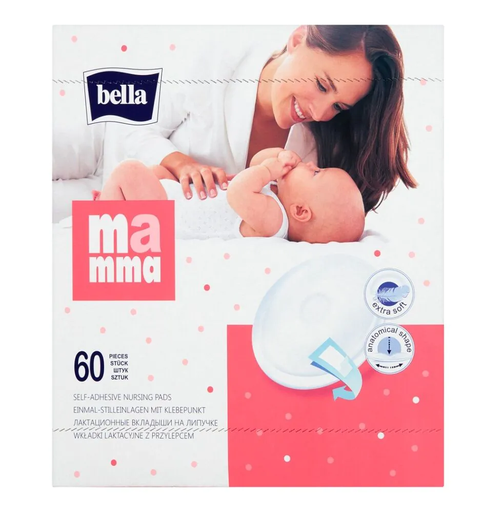 Bella Mamma Wkładki Laktacyjne z Przylepcem