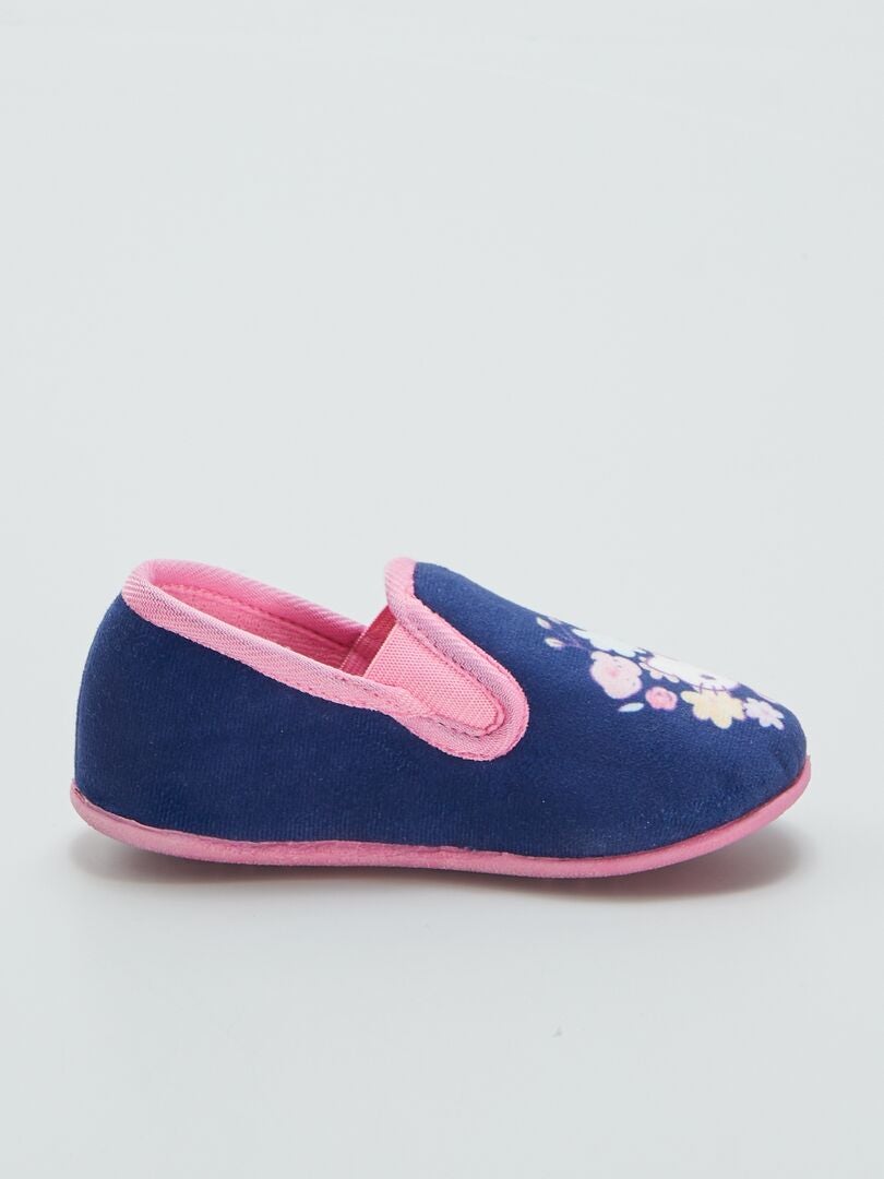 Hello Kitty lage slippers - blauw