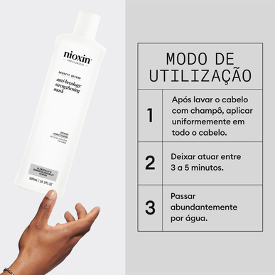 Nioxin Professionals Anti-brekkende styrkemaske Density Defend hårmaske 500 ml