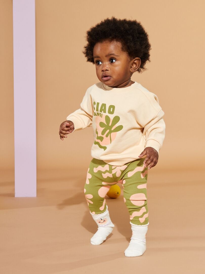 Bedrukte leggings - Grafik Edition - GROEN