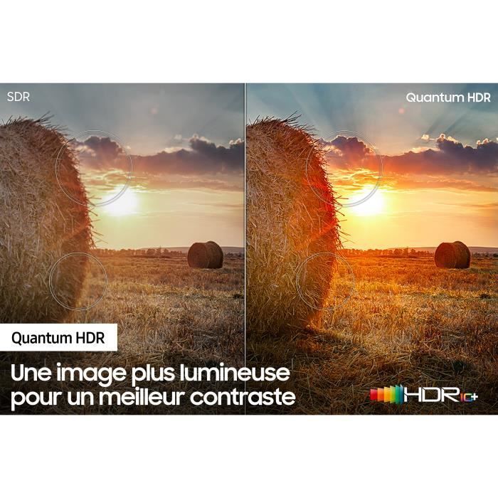SAMSUNG - QE65Q70A - Televisor QLED - 4K UHD - 65'' (165 cm) - Panel de 100 Hz - HDR10+ - Smart TV - 4 x HDMI 2.1