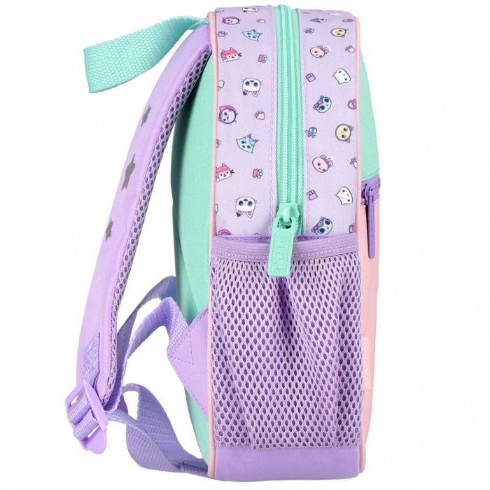 Mochila pequeña Gabby's Dollhouse para niñas, mochila para jardín de infancia, mochila de viaje con reflectores 26x23x9cm