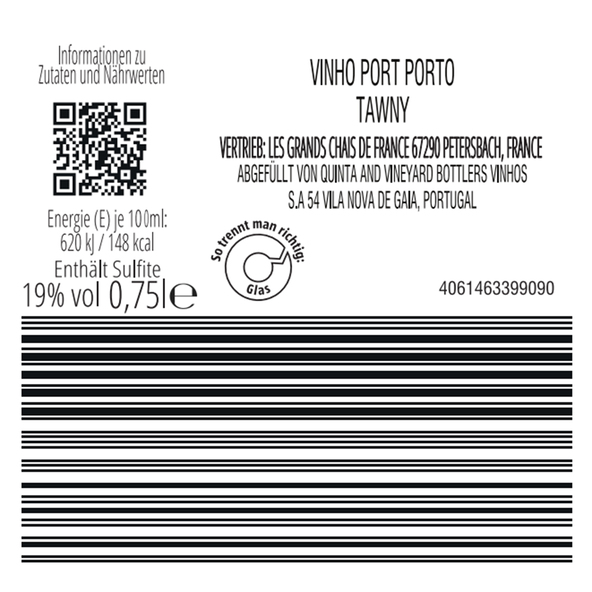 Portwein Vinho do Porto DOC, 6 Flaschen à 0,75 l