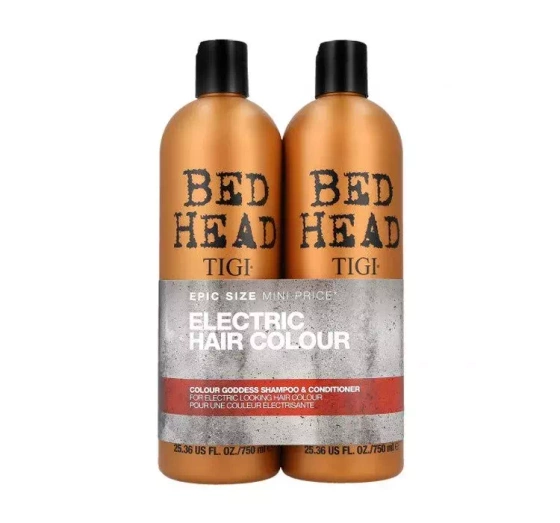 TIGI BED HEAD COLOUR GODDESS SZAMPON   ODŻYWKA