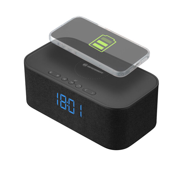 Ceas deșteptător cu difuzor Bluetooth®