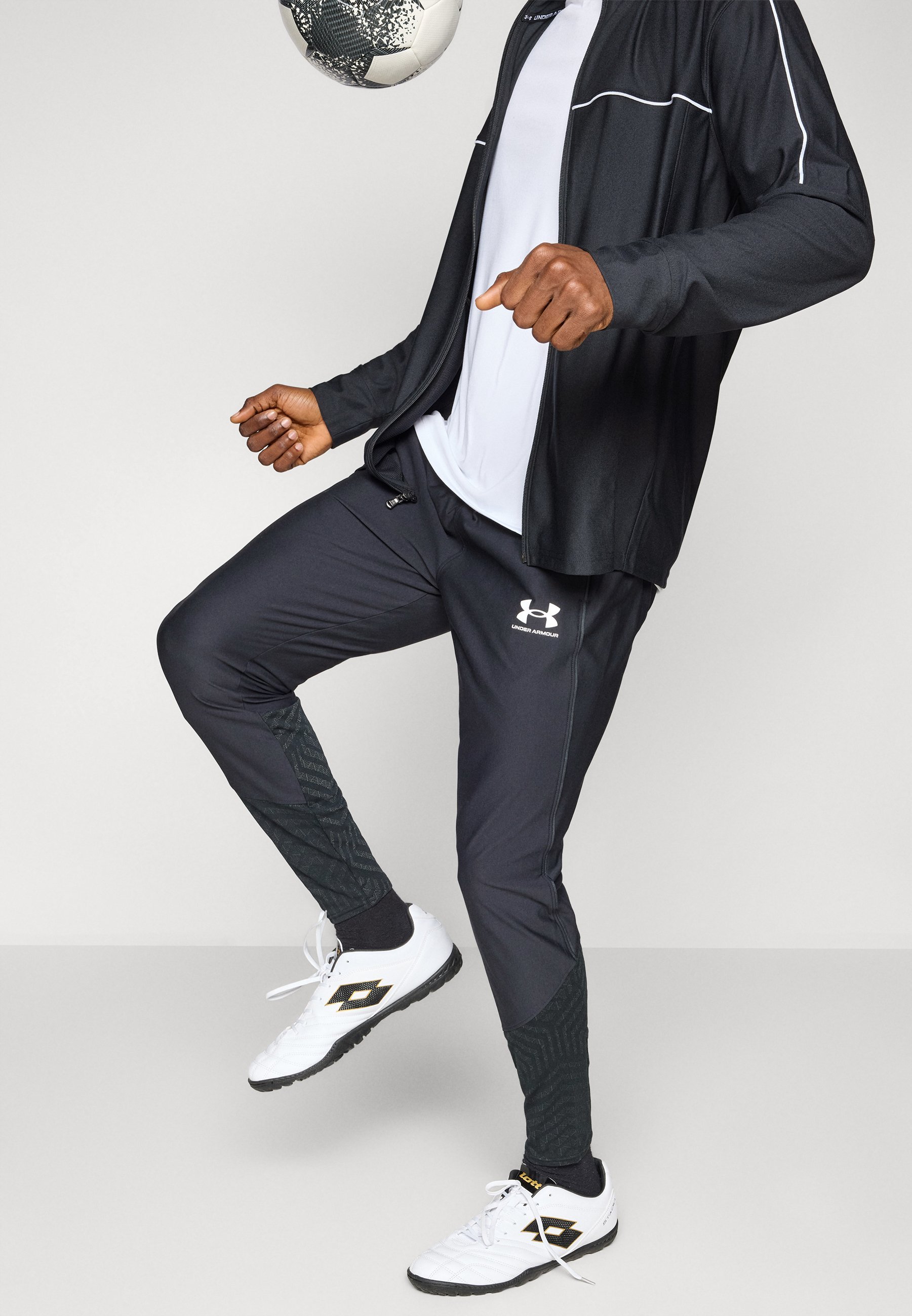Under Armour PRO PANT - Trainingsbroek - zwart/wit