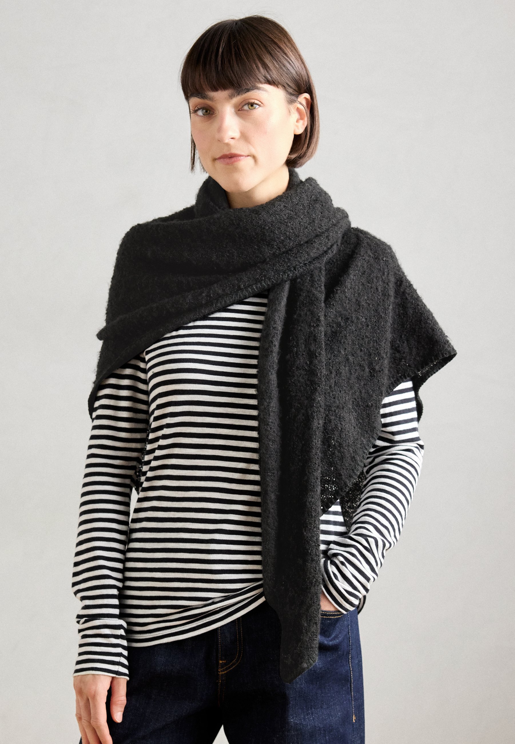 Anna Field Schal - schwarz