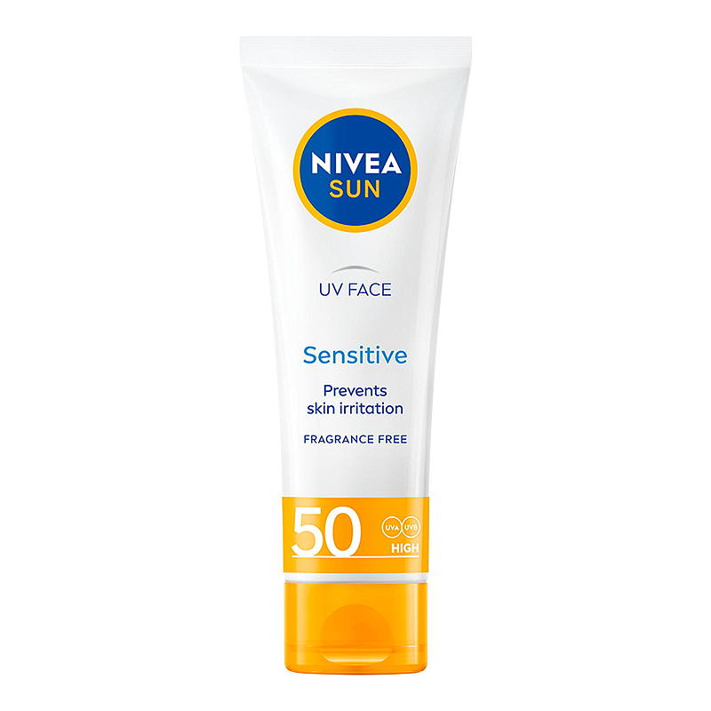 Nivea Solskyddsmedel 50 ml Ansiktskänsligt Nivea SPF50