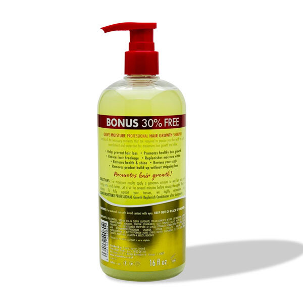 Olive Moisture Professional hiustenkasvushampoo