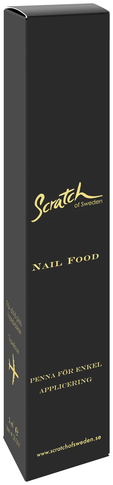 Pencil Nail Food® Brush & Go - Unghii Scratch