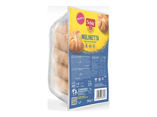 Mulinetta kruh brez glutena s kislim testom Za ljudi s celiakijo / brez glutena