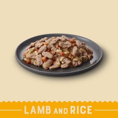 Sachets James Wellbeloved Senior – Agneau avec riz et légumes