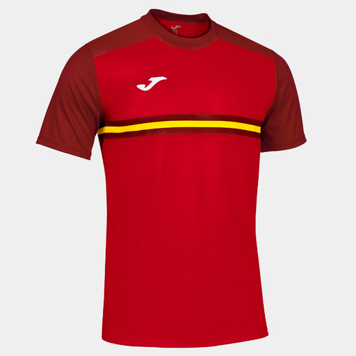  Joma Hispa IV Short Sleeve T-Shirt Red