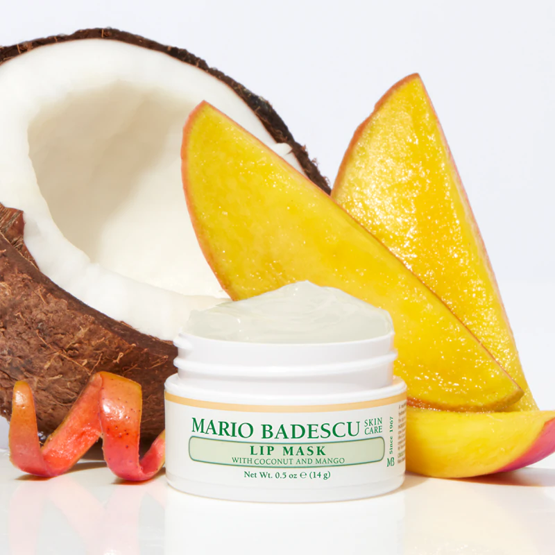 Mario Badescu Lippenmaske mit Kokosnuss und Mango – Feuchtigkeitsspendende Lippenmaske