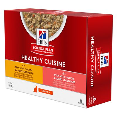 Hill's Science Plan - Cucina sana per adulti con pollo e salmone