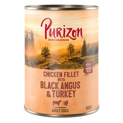 Purizon Vuxen 6 x 400 g