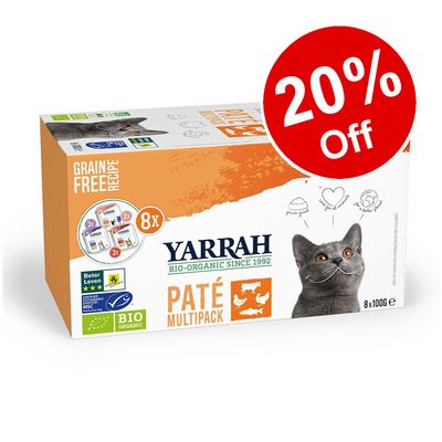 Βιολογική Υγρή Τροφή για Γάτες Yarrah - 20% Έκπτωση!*