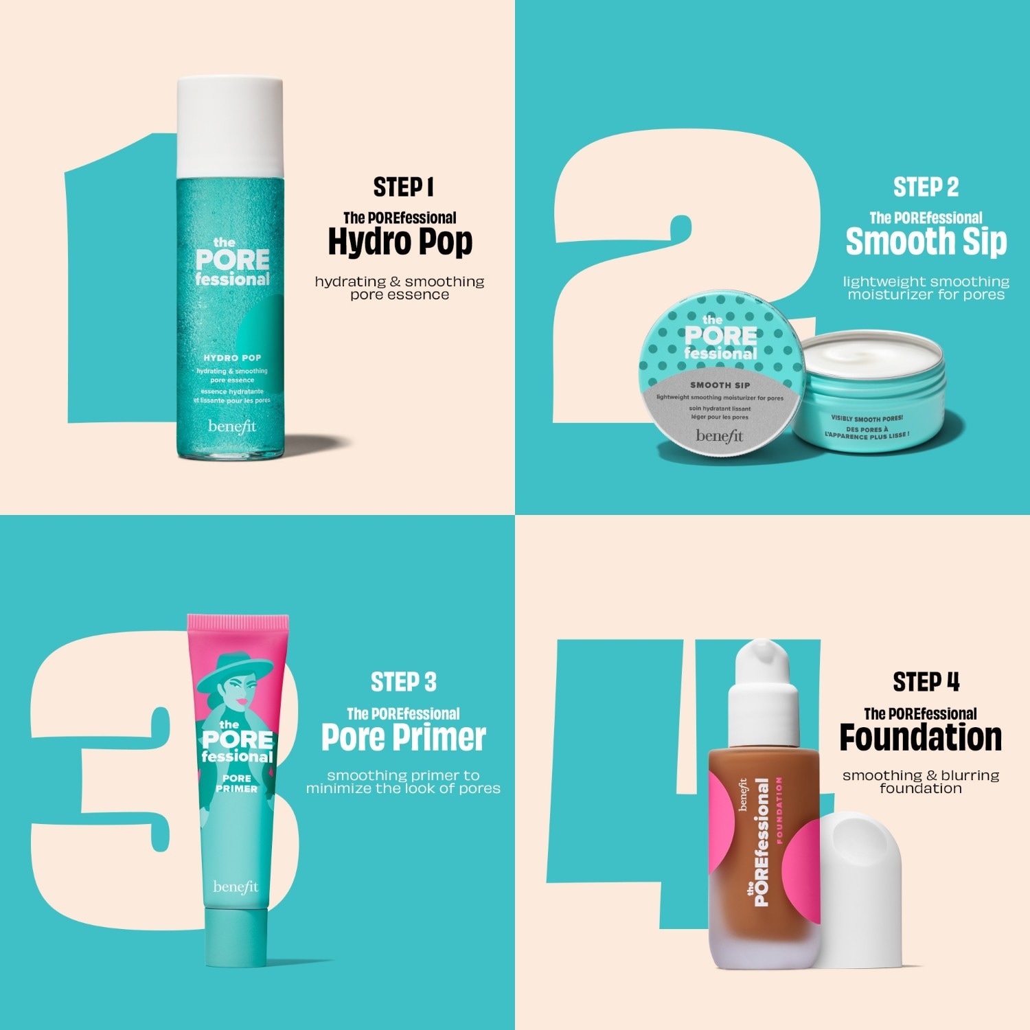 Siero all'acido ialuronico Benefit The POREfessional Hydro Pop – 100 ml