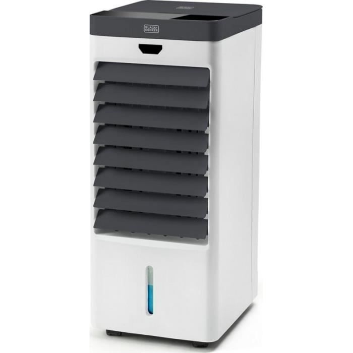 Raffrescatore d'aria - Black & Decker BXAC50E - Bianco - 75W - 61dB - 5,0L - 400m³/h - 3 velocità