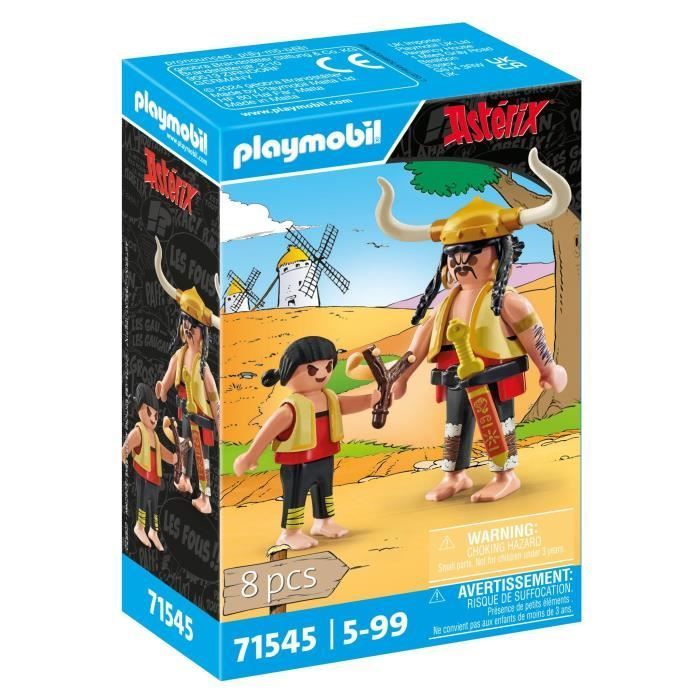 PLAYMOBIL 71545 Zuppa, Crostino e Pepe, Personaggi di Asterix, Età 5+