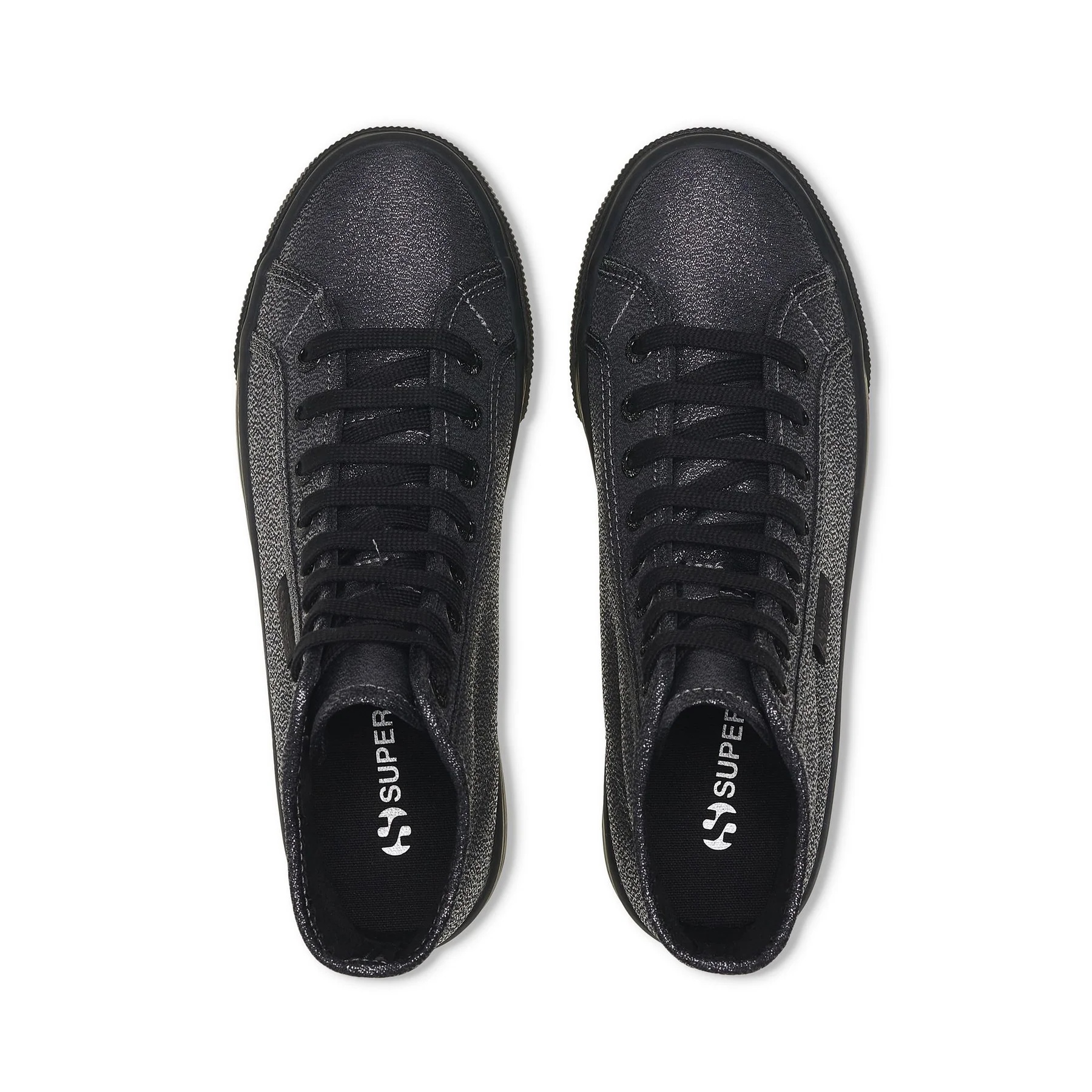 2708 HI TOP LAME-TOTAL BLACK HEMATITE