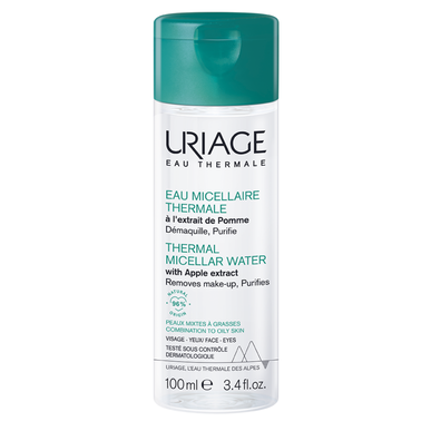 Uriage Eau Micellaire Thermale -puhdistusvesi rasvaiselle ja sekaiholle 100 ml 100 ml
