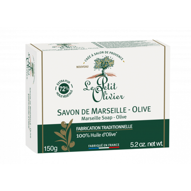Le Petit Olivier Marseille Oliivi kiinteä saippua 150 g 150 g