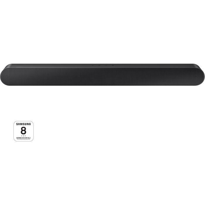 Barra de sonido SAMSUNG HW-S50B 3.0 - Diseño compacto - Subwoofer integrado - Bluetooth