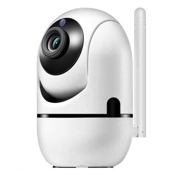 Babyphone vidéo bébé,Wi-Fi caméra Moniteur Bébé,1080P,avec détecteur de mouvement automatique à vision de nuit