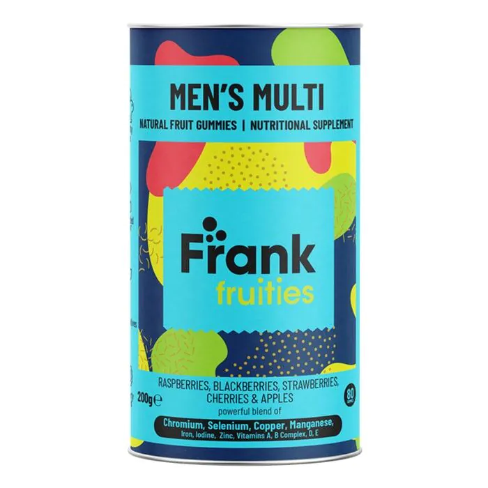Frank Fruities Zdrowie Mężczyzny, Żelki owocowe z dodatkiem witamini minerałów dla mężczyzn