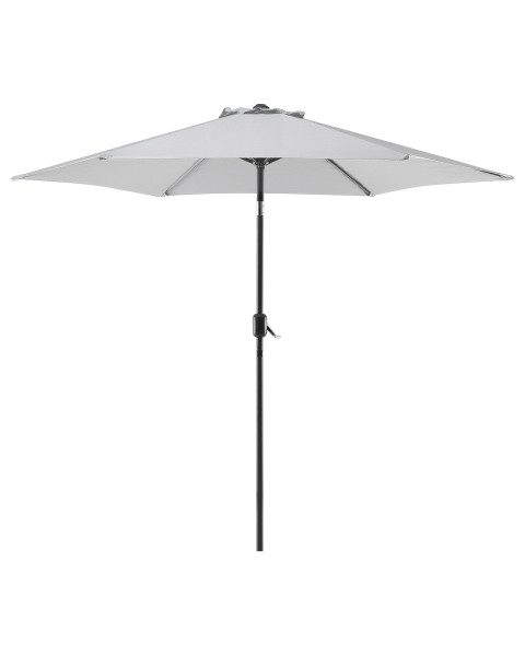 Parasol ogrodowy składany 270 cm szary
