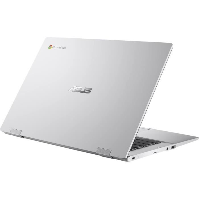 ASUS Chromebook CX1400CNA-BV0136 Ordinateur Portable 14 HD Intel Celeron,RAM 8 Go,eMMC 64 Go,ChromeOS,AZERTY