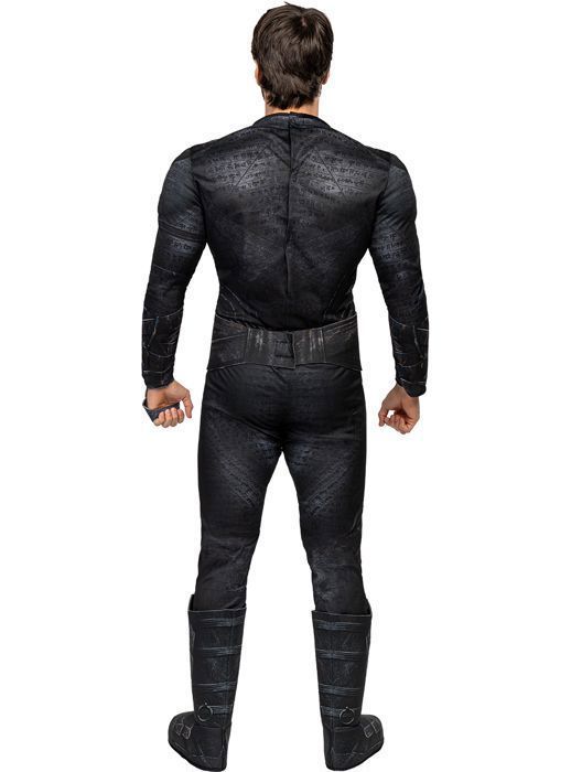 FUNIDELIA Déguisement Black Adam adulte - Déguisement pour homme et accessoires pour Halloween, carnaval et fêtes.