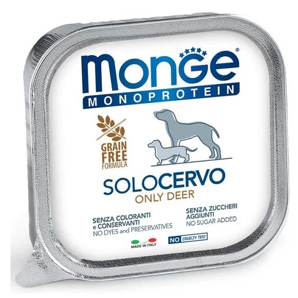 Monge Dog Monopr Deer 150G
