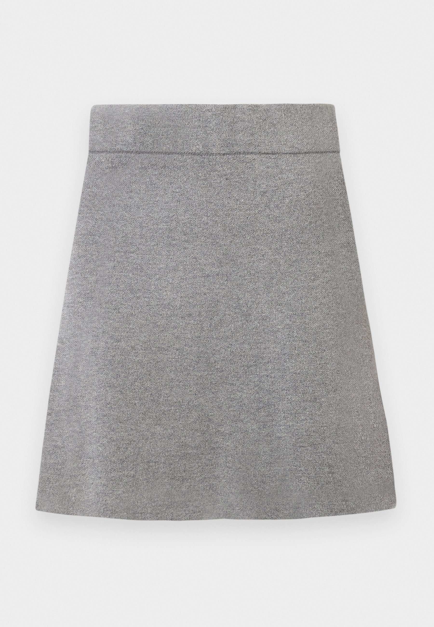 Vero Moda VMSABA SKATER - A-lijn rok - middengrijs gemêleerd