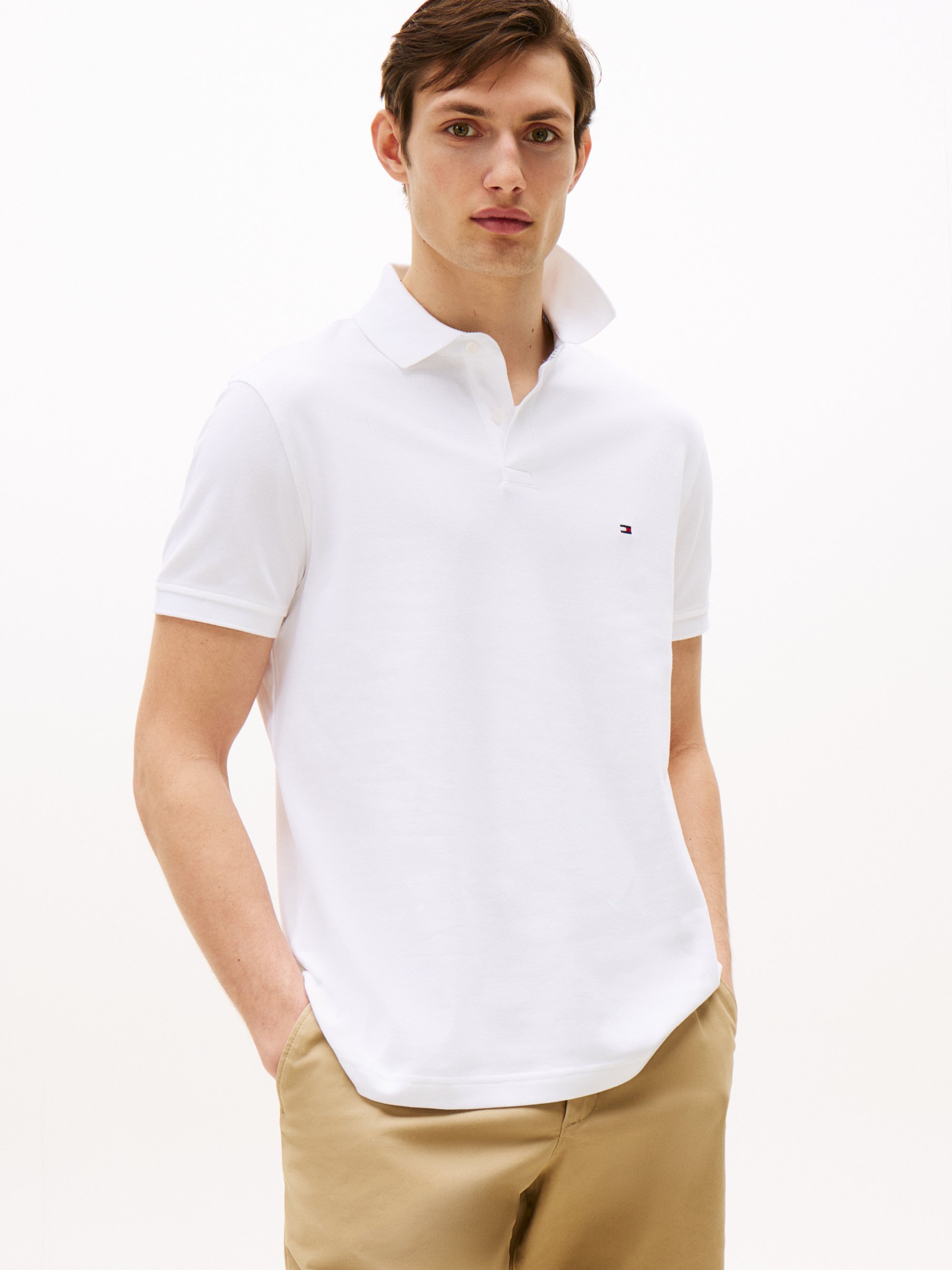 Tommy Hilfiger REGULAR - Poloshirt - wit