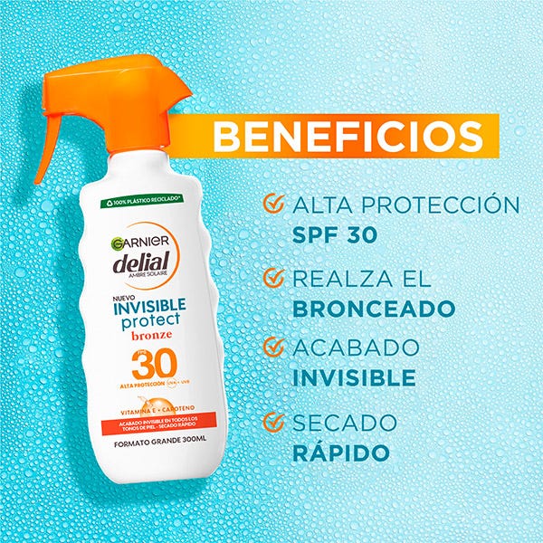 Láthatatlan védelem bronz SPF30| 1UD