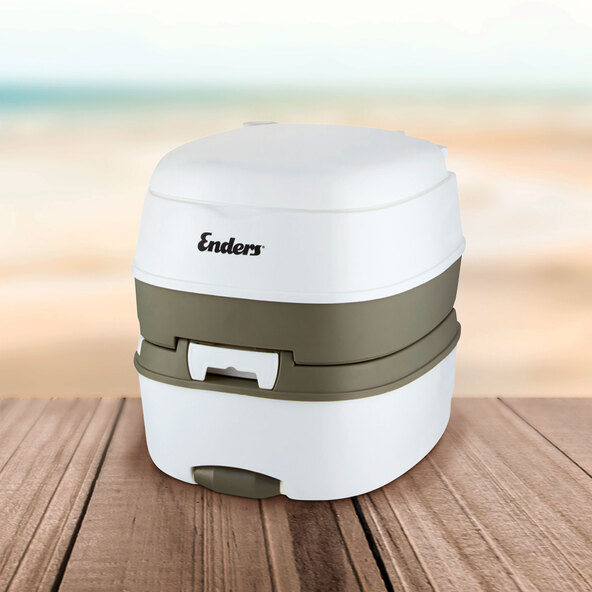 Inodoro móvil de camping Deluxe