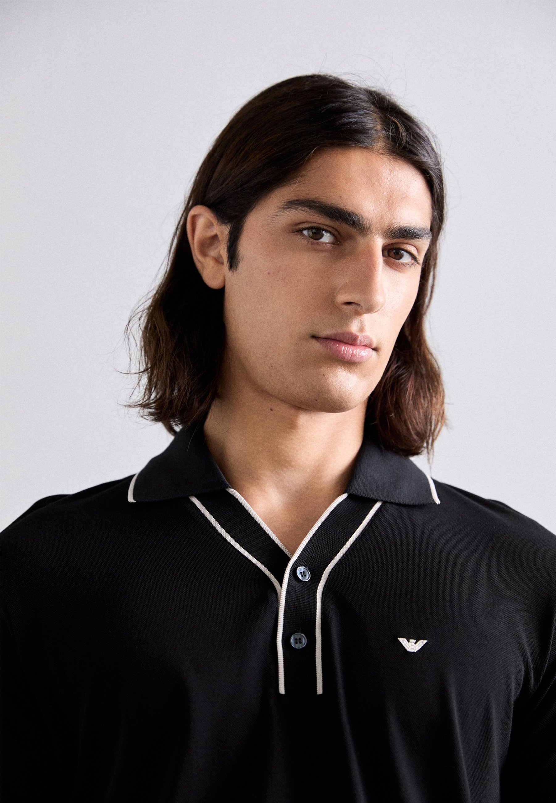 Emporio Armani poloshirt - zwarte schoonheid