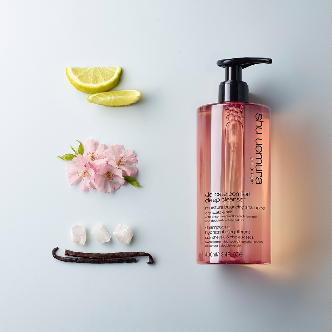 Shu Uemura matu šampūns ar attīrošām eļļām, dziļi attīrošs, maigs komforts – 400 ml