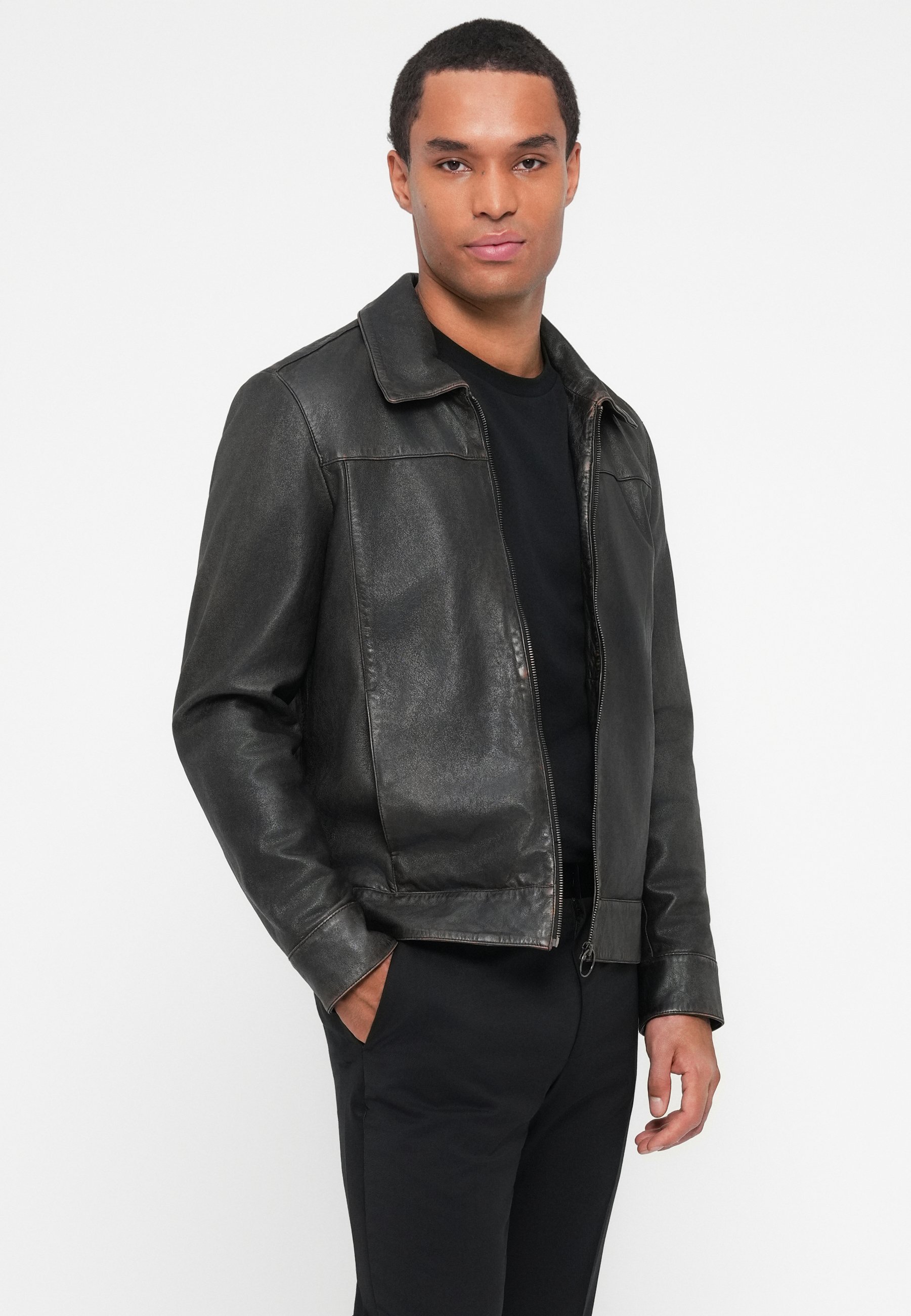 Calvin Klein TUXEDO ITALIAN SLIM - Pakbroek - zwart