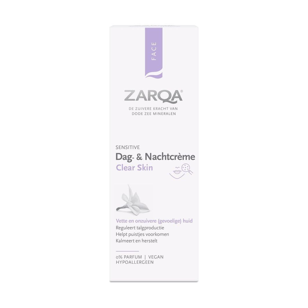 Denný krém ZARQA pre čistú pleť - 75 ml