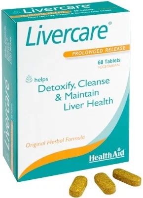 Livercare voedingssupplement voor de lever, 60 capsules