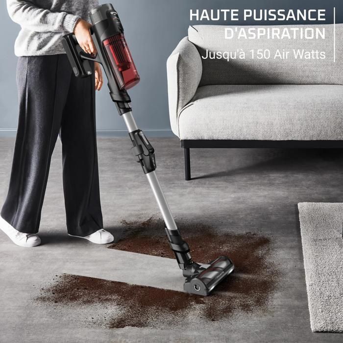 Rowenta X-Force Flex 13.60 Aspirateur balai sans fil, 150 AW, 60 min RH9A93WO