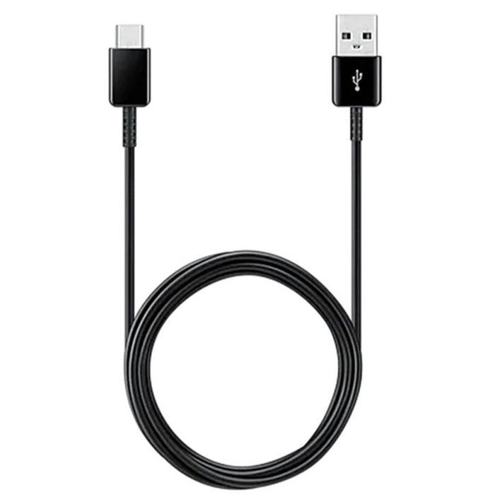 Câble USB - SAMSUNG - Pack de 2 - USB A/USB C - 1,5m - Noir