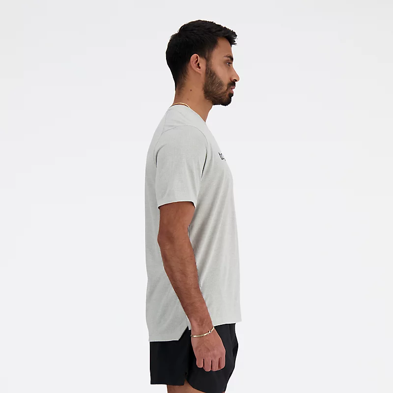 Męska koszulka do biegania NB Athletics London Edition – ATHLETIC GREY