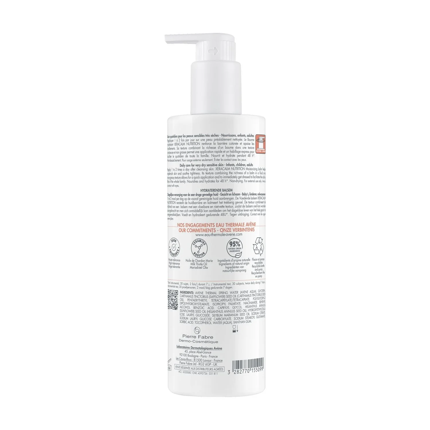 XeraCalm A.D Xeracalm Nutrition Balsamo Idratante - Crema Corpo, Tratt.viso 24 ore idratante