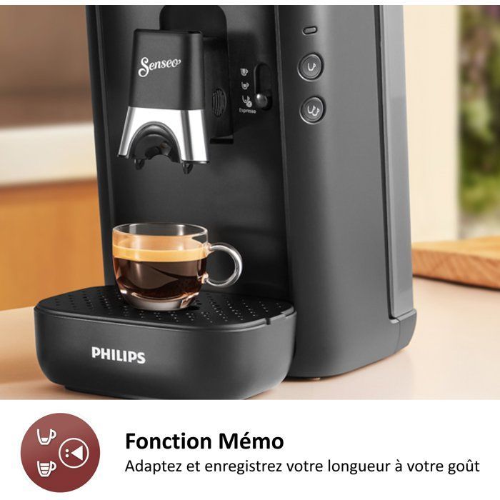 Pod coffee machine - PHILIPS - SENSEO - CSA260/51 - Maestro - Cashmere Grey