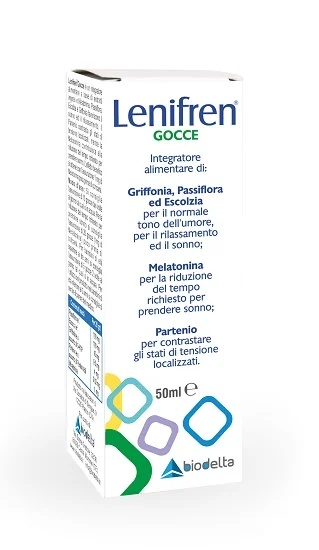 BIODELTA Lenifren Druppels 50 ml Voedingssupplement voor slaap